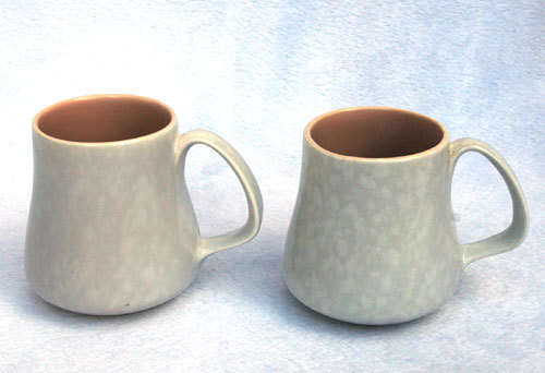 6 PIECE PART POOLE COFFEE SET - Peach Bloom & Seagull (1950's-1968)