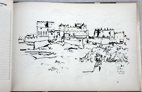 Battiss in the Hadramaut - Sketches of Southern Arabia -- Murray and Elzabe Schoonraad