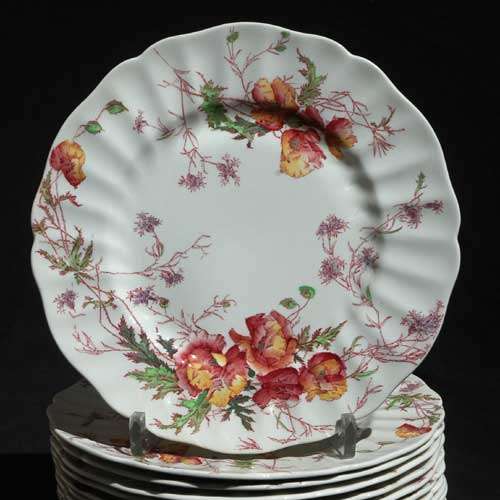 ROYAL DOULTON SHERBORNE PATTERN (D5915). LARGE DINNER PLATE. (27 cm). 2 Available.