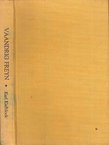 VAANDRIG FREYN. Karl Kielblock.