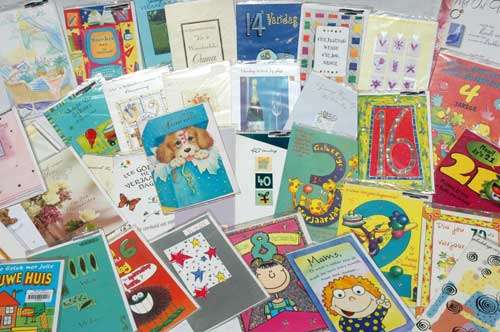 40 VERSKILLENDE AFRIKAANSE KAARTJIES. 1 Bod vir almal !!!