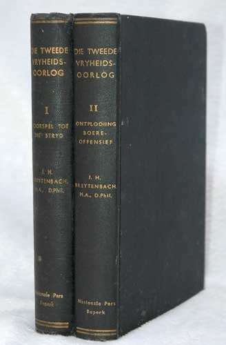DIE TWEEDE VRYHEIDS-OORLOG (2 Volumes) -- JH Breytenbach