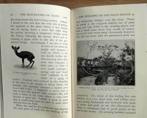THE MAN-EATERS OF TSAVO --  J.H. Patterson