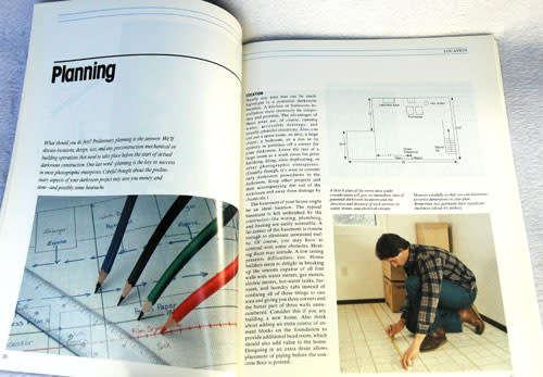 MONOCHROME DARKROOM PRACTICE & BUILDING A HOME DARKROOM -- Jack H Coote