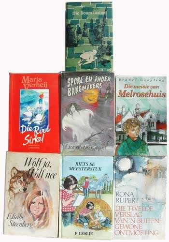 7 x AFRIKAANS KINDERBOEKE