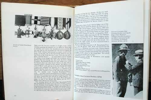 SOUTH AFRICAN ORDERS, DECORATIONS AND MEDALS -- E. Alexander, G. Barron, A. Bateman (SIGNED)