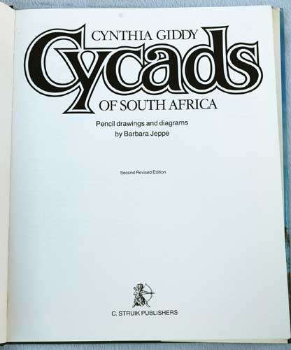 CYCADS Of South Africa -- Cynthia Giddy