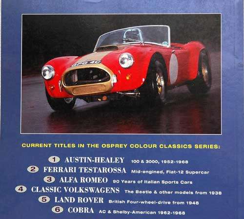 COBRA (AC & Shelby-American 1962-1968)  -- Beki Adam