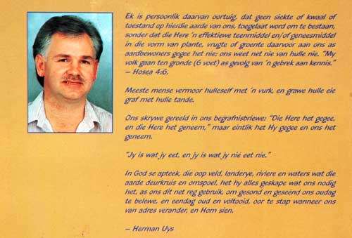 GOD SE APTEEK -- Herman Uys