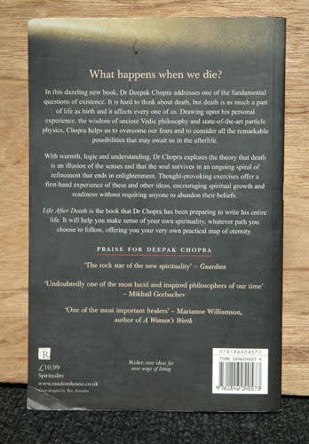 LIFE AFTER DEATH - The Book of Answers -- Deepak Chopra