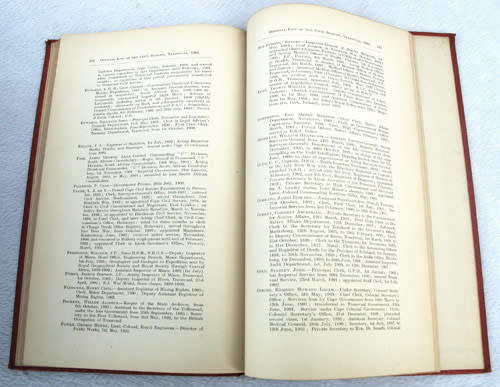 TRANSVAAL CIVIL SERVICE LIST, 1904