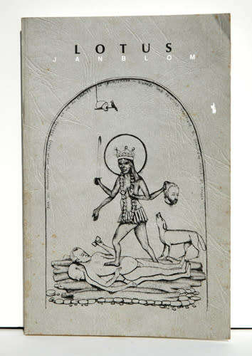 LOTUS -- Jan Blom (Breyten Breytenbach) Inskripsie deur die skrywer Jan Rabie