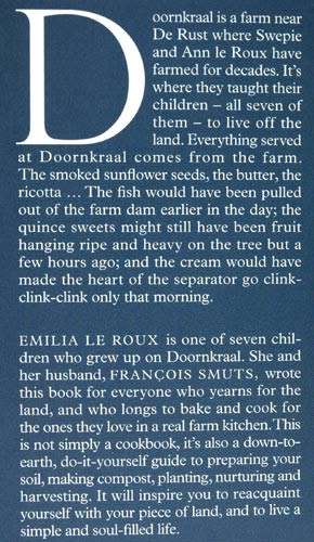 A FARM IN MY HEART : From the Yard to the Pantry and the Table -- Emilia Le Roux and Francois Smuts