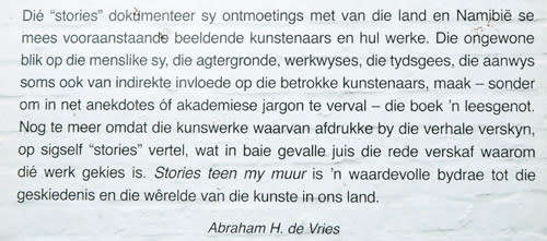 STORIES TEEN MY MUUR -- Matthys Strydom