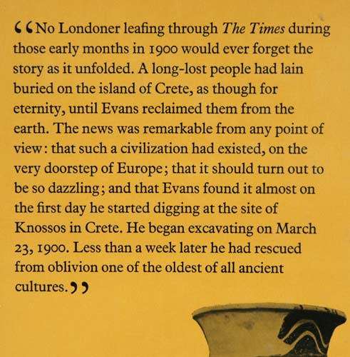 The Find of a Lifetime : Sir Arthur Evans & the Discovery of Knossos -- Sylvia Horwitz