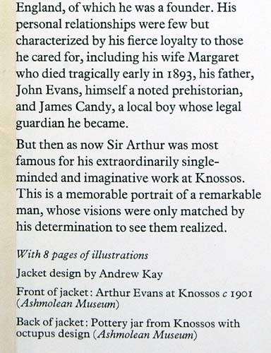 The Find of a Lifetime : Sir Arthur Evans & the Discovery of Knossos -- Sylvia Horwitz