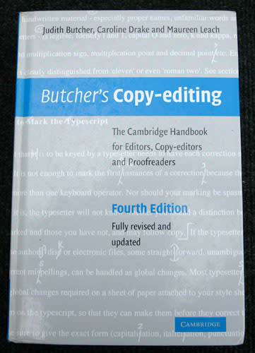 Butcher`s Copy-editing - Cambridge fourth edition