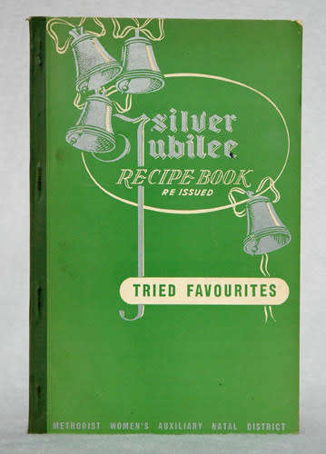Silver Jubilee Recipe Book re issued 1959