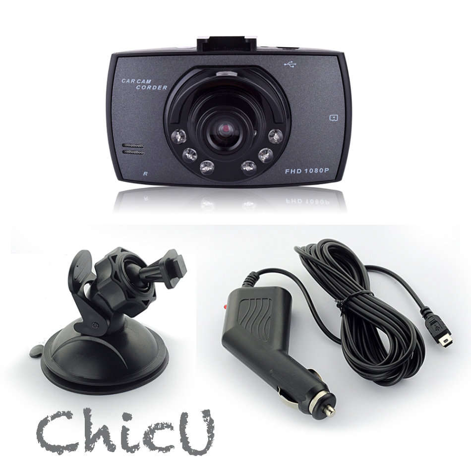 1080P DVR Dash Camera 170 Degree Wide Angle with Night Vision