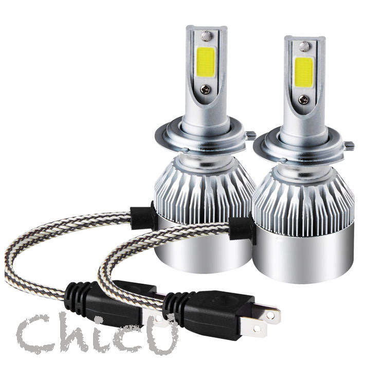 36W H7 - C6 LED Headlight Set