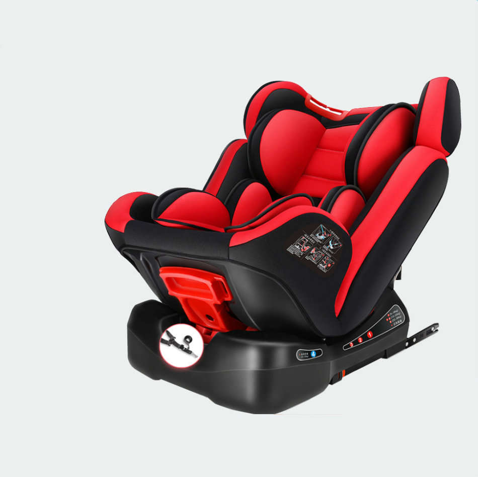 Red Swivel ISOFIX Car Seat