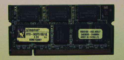 Kingston 1GB DDR333 SO-DIMM PC2700