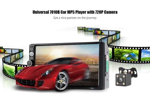 Bluetooth Car MP5 Player with 720P Camera