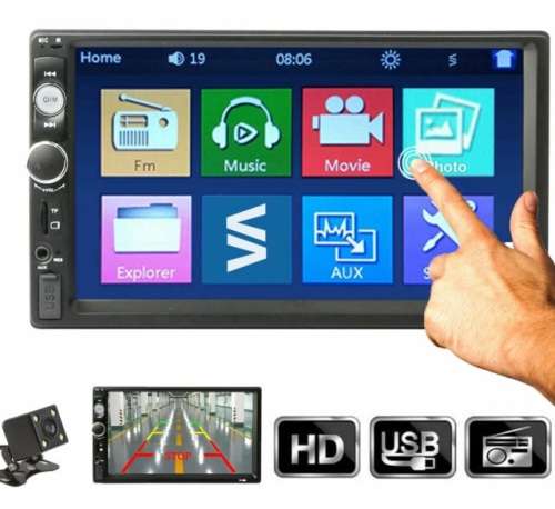 Bluetooth Car MP5 Player with 720P Camera