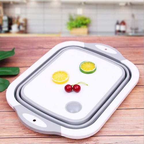 2 IN 1 Multi-function Sink Drain Basket/Cutting Board