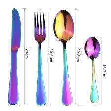 STUNNING 24PC Holographic Cutlery Set!!!