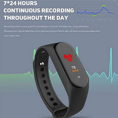 M4 Smart Bracelet - IP67 Waterproof (TRACK YOUR HEALTH EVERY STEP OF THE WAY)