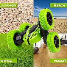 Remote Control Stunt Car, 4WD Monster Truck Double Sided Rotating Tumbling - 2.4GHz High Speed