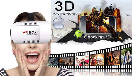 VR Box 3D Video Glasses