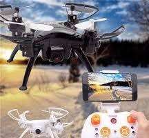 Skytech 4CH 6- Wifi, FPV, 0.3MP Camera Drone, Waypoints, Altitude Hold, G-sensor, RC Quadcopter