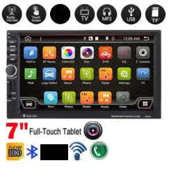 Bluetooth, Mirror Link, Car MP5 Player: WMA, MP3, FM AND MANY MORE FEATURES!!