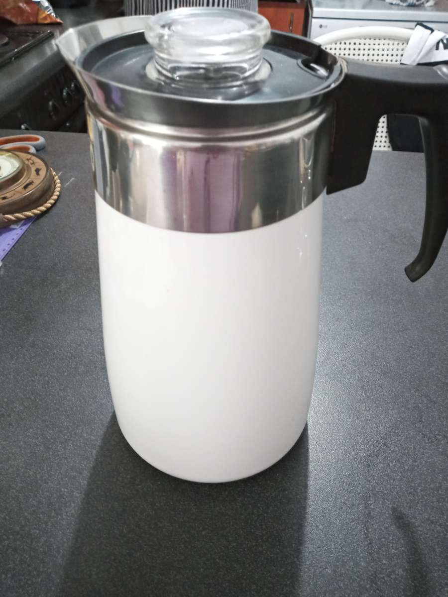 VINTAGE Stunning Corningware  Coffee pitcher made by Corningware in the USA