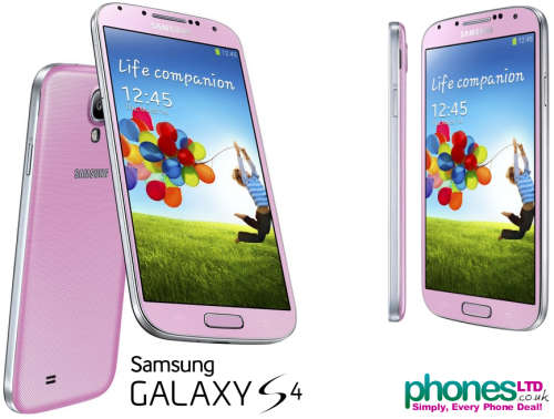 SAMSUNG GALAXY S4 16GB PINK
