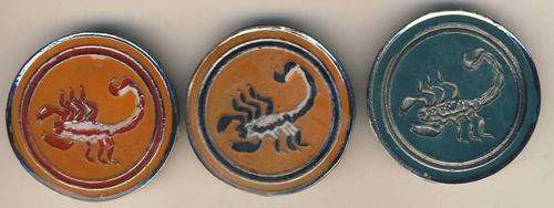 *F4848 - SA Hunter Group (Later 2 Recce) - Set of 3 Veteran's Plaque Badges