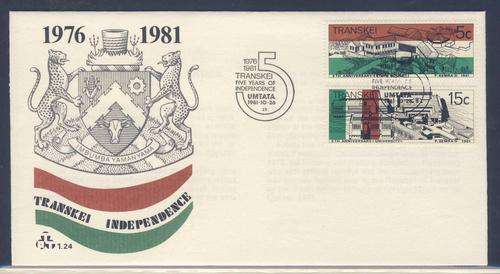 F5471 - Transkei 1981 - F.D.C. No. 1.24 - Independence