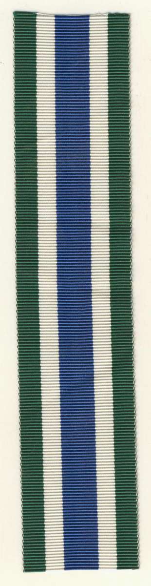 (X2728) MEDAL RIBBON - Full Size - 15cm - SA Prisons Faithful Service Medal