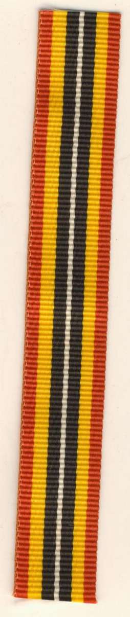 (X2824) MEDAL RIBBON - Miniature - 11cm - Southern Africa Medal