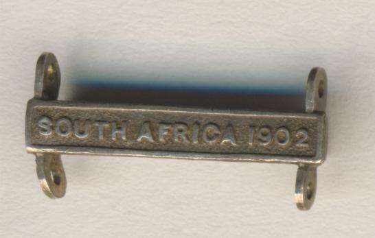 (A951) Miniature QSA Medal Clasp - SOUTH AFRICA 1902