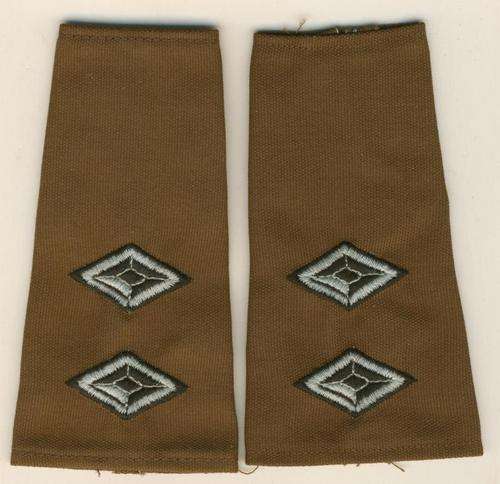 (0824) RANK PAIR - SWA Army - Lieutenant - Field Dress - Obsolete - ORIGINAL!!