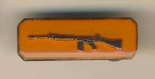 (1473) PROFICIENCY BADGE - SA Prison Services 1st Type Marksman - Bronze - 1-Piece