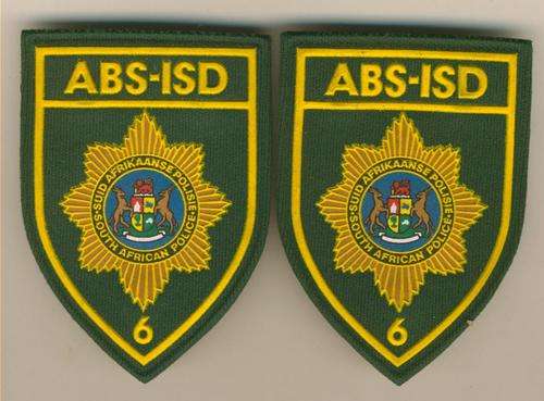 (1936) SHOULDER FLASHES - PAIR - Internal Stability Department - ORIGINAL!!