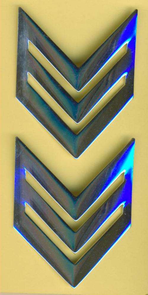 (4062) TUNIC RANK PAIR - SADF & SANDF - Army Sergeant - Obsolete - ORIGINAL!!