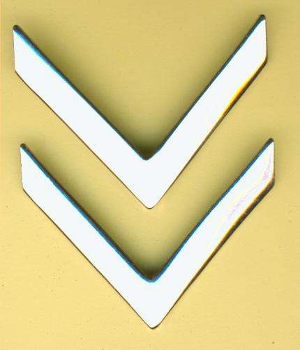 (4172) TUNIC RANK PAIR - SADF & SANDF - Army Lance Corporal - Obsolete - ORIGINAL!!