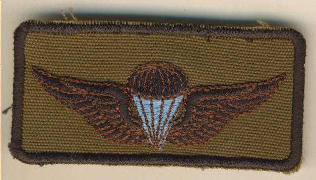 0606 - PROFICIENY BADGE - South West Africa Paratrooper WING - REPRODUCTION!!!