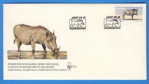 *F1577 - S.W.A. 1987:-  F.D.C. No. 56.1 - Addition to Definitive