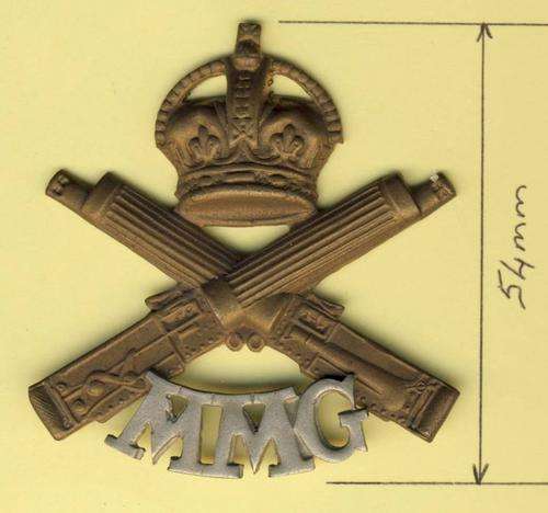 F3661 - WWI - War Raised Unit - Motor Machine Gun Corps - CAP BADGE - VERY SCARCE!!